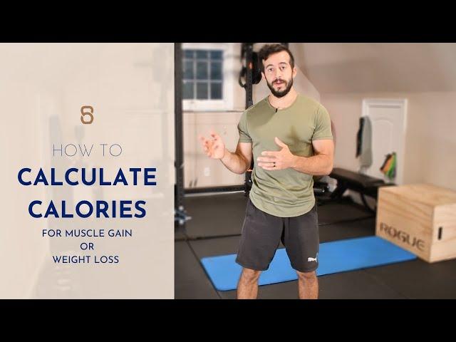 How to Calculate calories (BMR and TDEE) for muscle gain or weight loss