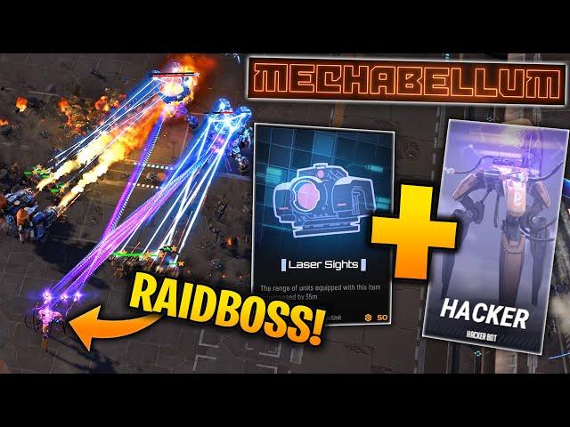 ULTIMATE RAIDBOSS HACKERS! - When to Build Hacker Units - Mechabellum Strategy Guide