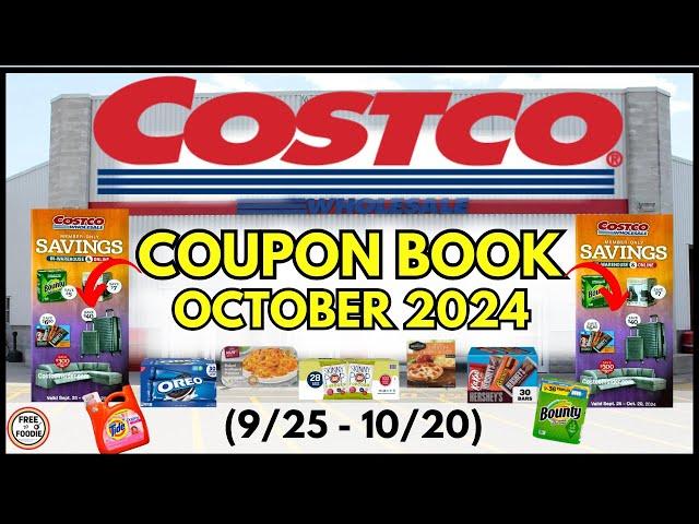  OCTOBER 2024 Costco Coupon Book Grocery Preview! Deals (9/25-10/20)Pizza, PT, Candy, Tide!