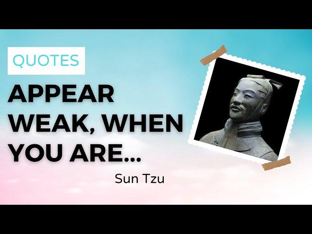 Sun Tzu Quotes - PillowQuotes 