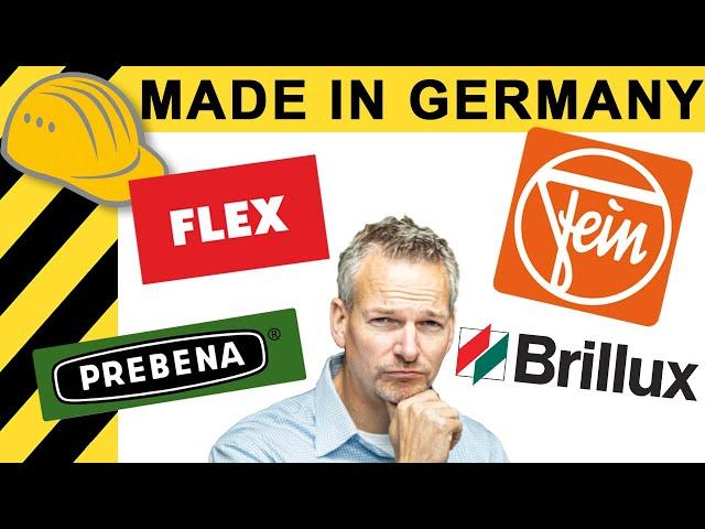 LOHNT MADE IN GERMANY? FEIN, FLEX, BRILLUX & CO? | WERKZEUG NEWS 160