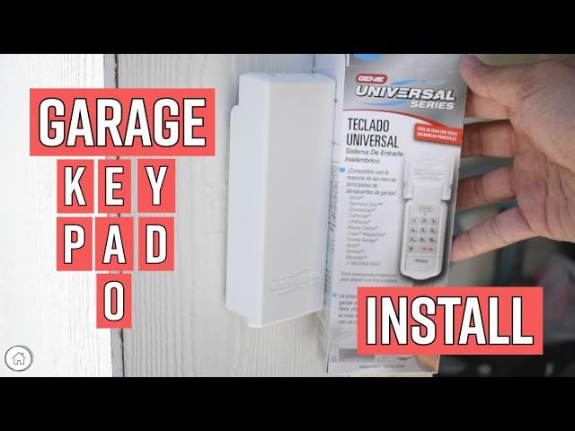 Add a garage door opener without an electrician!