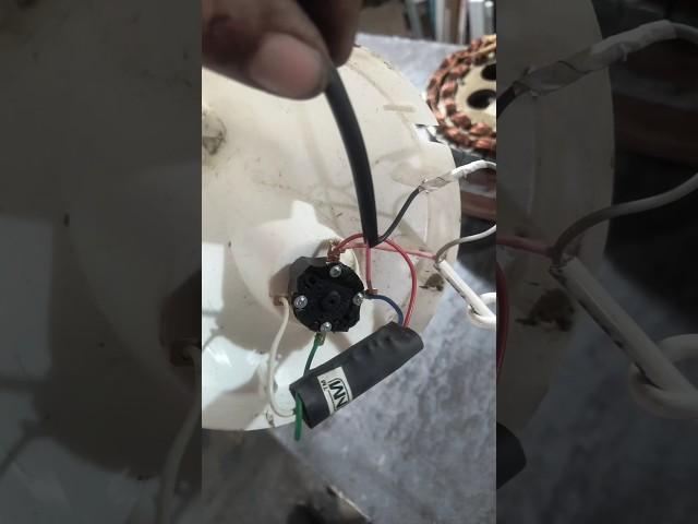 table fan regulator connection 