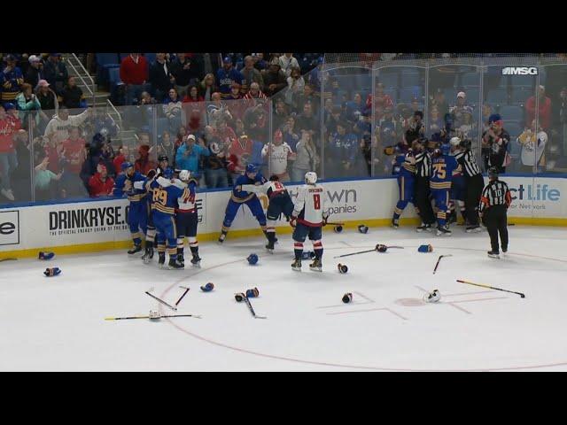 Buffalo Sabres Vs Washington Capitals End Of Game Fight