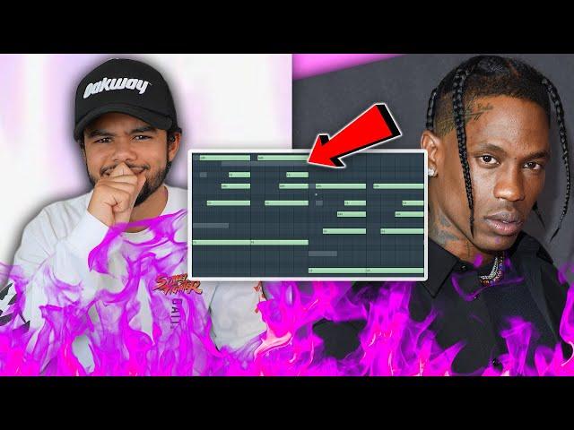 How to Make HYPNOTIC Beats for Travis Scott "Utopia" 