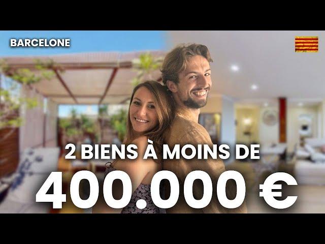 Lequel de ces 2 appartements auriez-VOUS acheté ? (Barcelone)