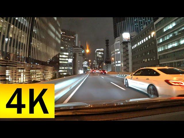 [Japanese Highway] Driving the Tokyo Metropolitan Expressway at night