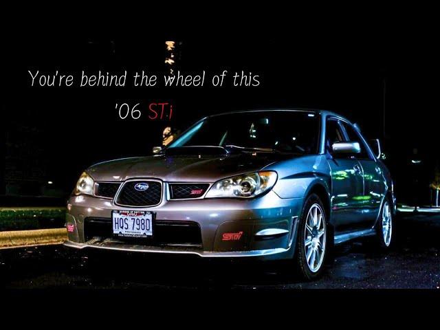 POV Night Drive in a 2006 Subaru WRX STi | Pure Boxer Rumble and Turbo Sounds