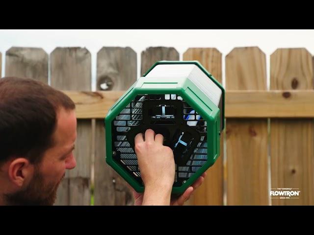 Installing the Flowtron 2 Acre Outdoor Bug Zapper