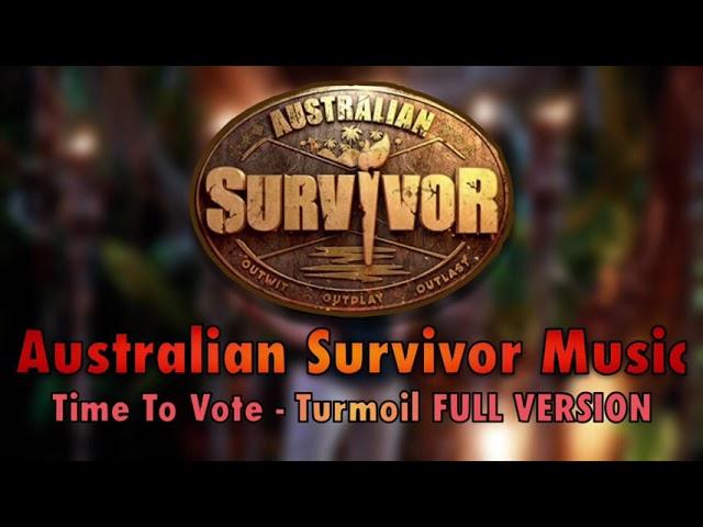 Australian Survivor Official Music - “Time To Vote” - Turmoil FULL VERSION Variation