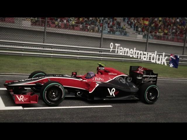 Tiametmarduk vs xMattyG | F1 2010 Online