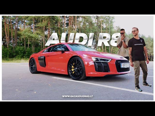 Audi R8: kai visi kiti lieka tyliai kamputyje