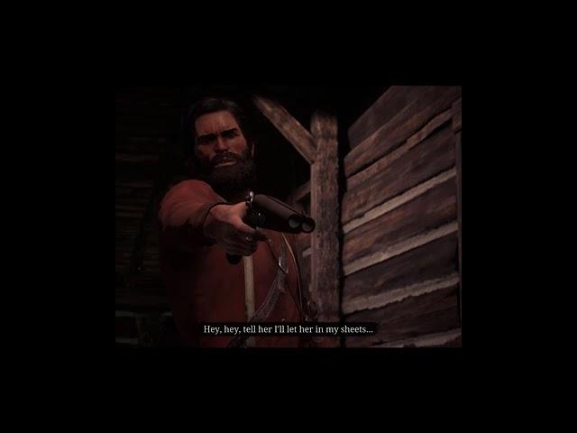 John Marston does the Red Dead Redemption Cover Pose