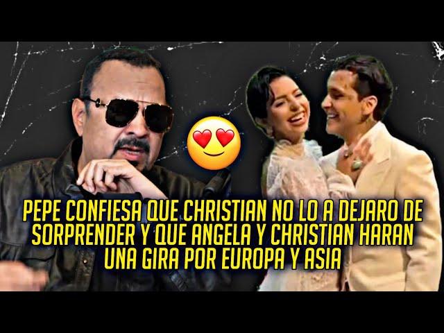 PEPE AGUILAR EN ENTREVISTA DICE QUE ANGELA Y CHRISTIAN HARAN UNA GIRA JUNTOS POR EUROPA E ASIA