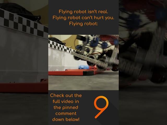 Flying Robot #pushback #vex #highstakes #robot #robotics #vexroboticscompetition #vrc #vexrobotics
