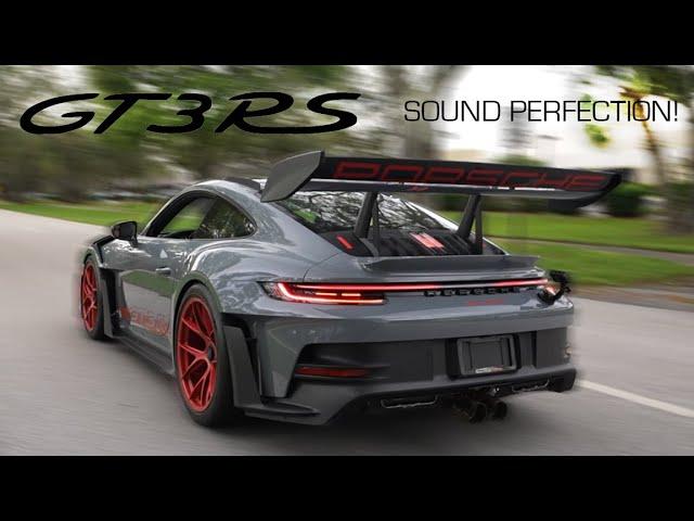 PURE RSR SOUND!!! 992 GT3RS With Valvetronic Designs Titanium Exhaust