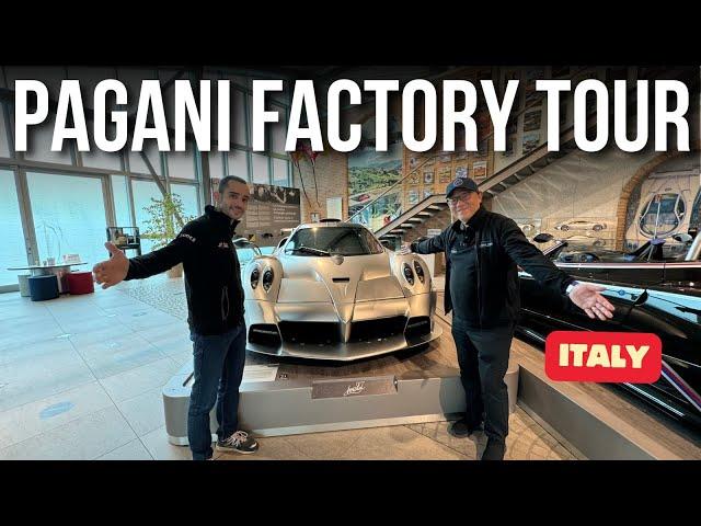 ENGINEER TOURS PAGANI FACTORY IN ITALY // WORLD'S MOST ADMIRED SUPER CAR // 100% HAND BUILT