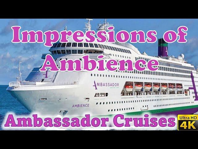 Exploring the Ambassador Ambience Cruise Ship in 6 Minutes!