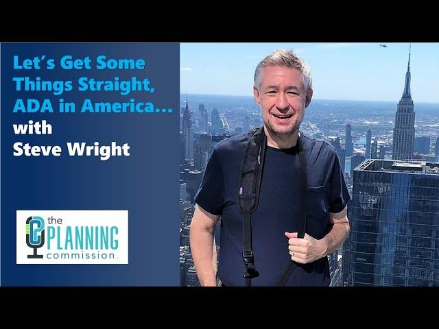Let's Get Some Things Straight, ADA in America with Steve Wright