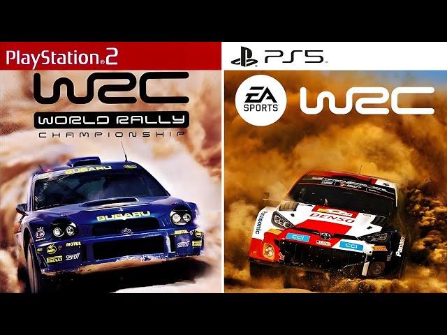 WRC PlayStation Evolution (2002-2023)