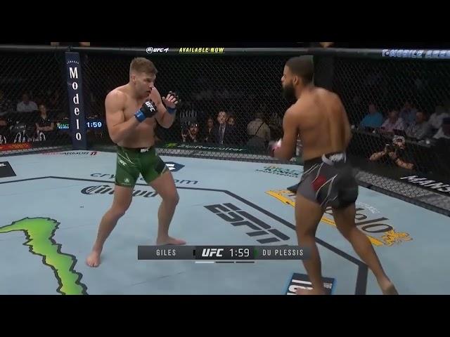 Dricus Du Plessis VS Trevin Giles Full Fight HD