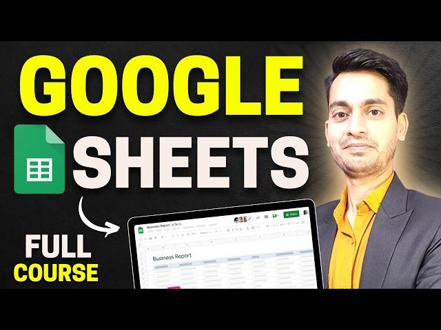 Google Sheet Full Course | Tutorial in Hindi | What is google sheets? How to use in mobile phone?