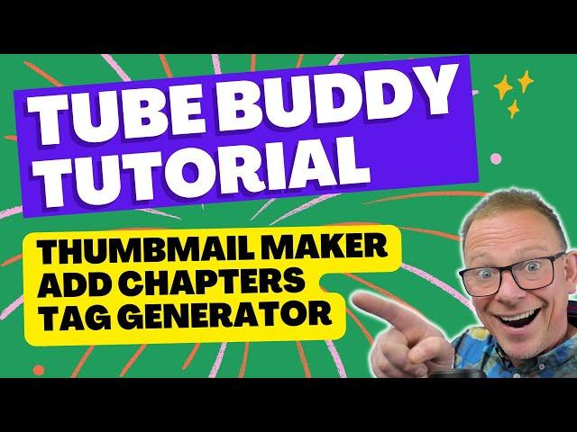 Tubebuddy Tutorials: I do this FIRST to EVERY video I upload