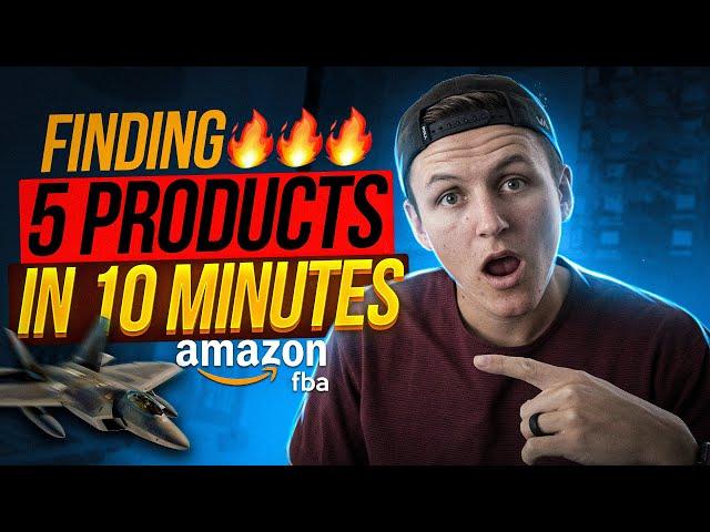 Amazon FBA Product Research Technique Found Me 5 Products in 10 Minutes!