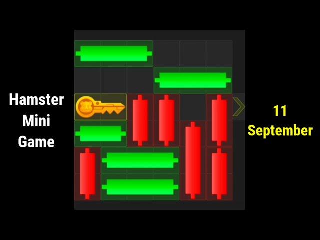 Mini Game 11 September | Hamster Kombat Mini Game Today 11 September