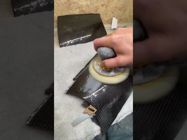 How it's sanding Carbon Fiber