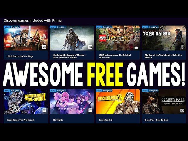 Tons of Awesome FREE PC Games With Prime RIGHT NOW + Warhammer Space Marine 2 STEAM Deal and MORE