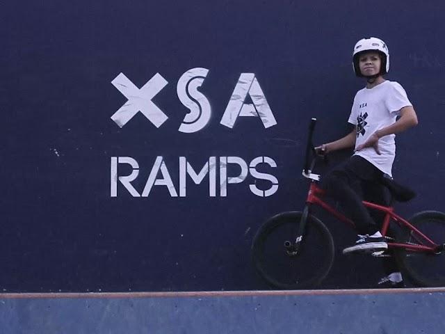 BMX | Alex Mollaev & Arseniy Lyubishkin Warmap at XSA Ramps New Skatepark