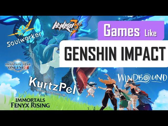 TOP 6 Games Like GENSHIN IMPACT | PC Games Similar to Genshin Impact