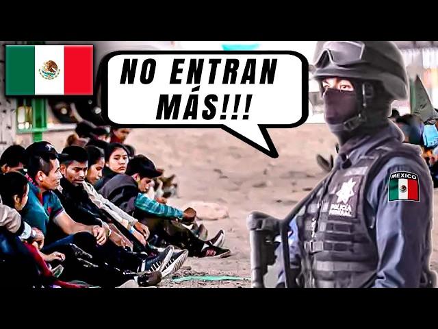  ¡MIGRANTES venezolanos son DESALOJADOS de MÉXICO! se cierran las fronteras 