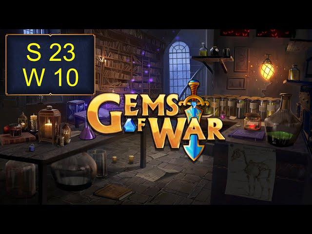 ️ Gems of War, Campaign 23 Week 10 | Final Campaign Week, Testing Mythic, Raid Event ️