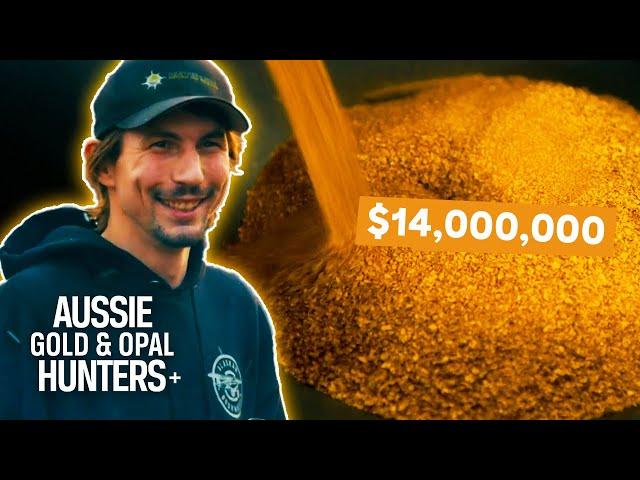 Parker Finishes $14 MILLION Season! | Gold Rush