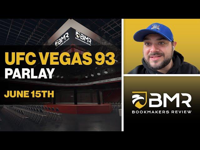 UFC Vegas 93 | Free UFC Parlay and Analysis by Alpha Dog (June 15th)