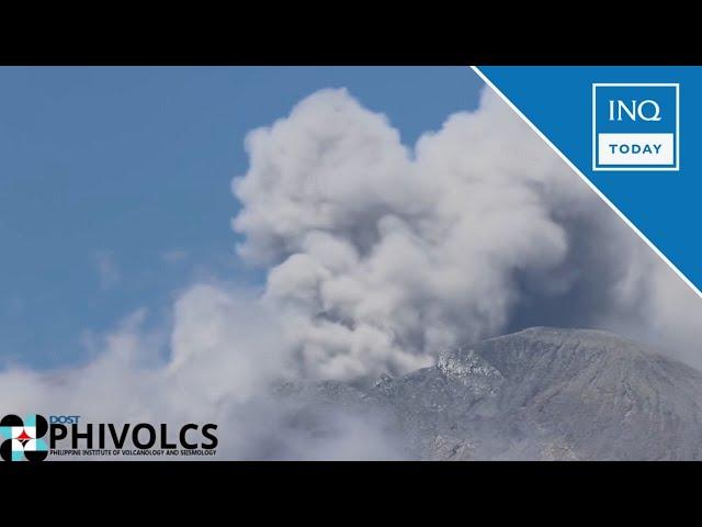 Phivolcs records 2 ash emission events at Kanlaon Volcano | INQToday