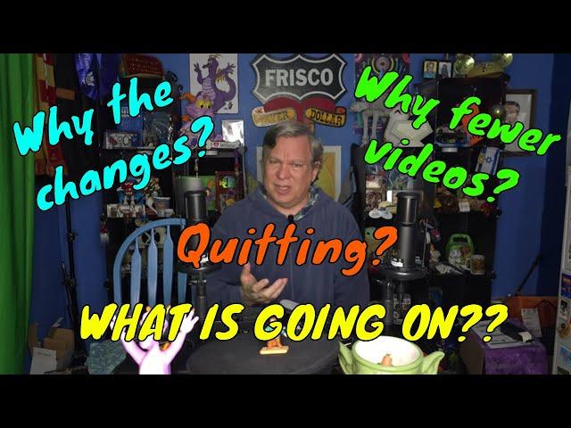 Whats the deal? am i quitting? Is the channel changing?Let's have a conversation