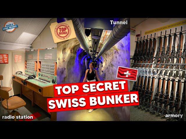  Switzerland's Hidden Military Bunkers & Fortresses | Secret Tunnels Unveiled 