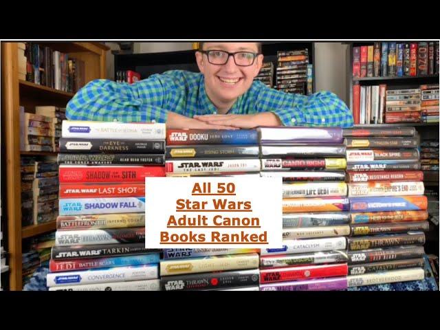 Star Wars Adult Canon Books Ranked! 2024 Update