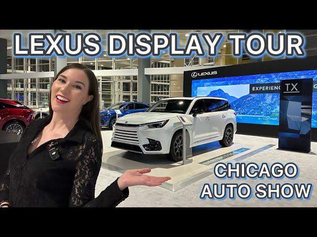 Lexus Display Exclusive Private Tour From The 2025 Chicago Auto Show! Experience Amazing With Me!