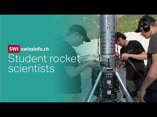 Swiss students drive rocket research forward