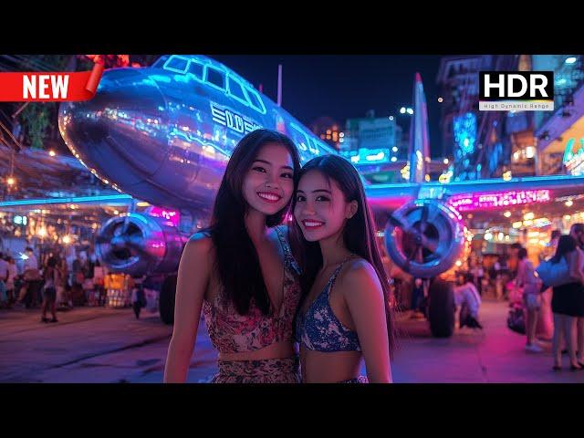  The Best Night Market in Bangkok You Didn't Know About! Thailand Nightlife - 4K HDR