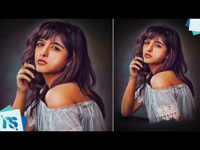 Digital Art Tutorial - Smudge Art Photoshop Tutorial | Shirley Setia