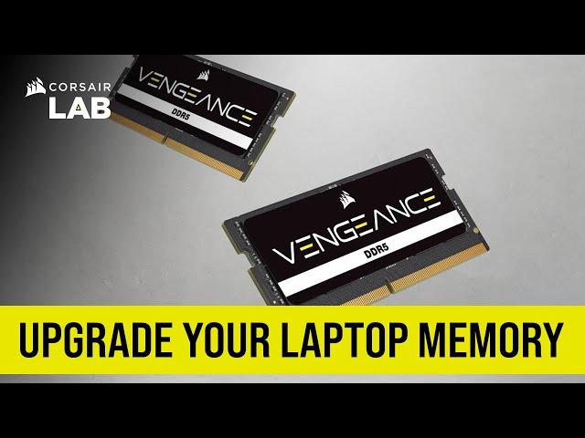 Upgrade Your Laptop Memory - CORSAIR VENGEANCE DDR5 SODIMM