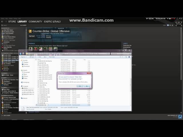 CS:GO - How To Make An Autoexec