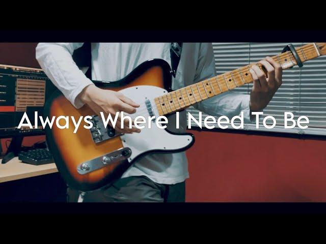 The Kooks - Always Where I Need To Be | Guitar Cover