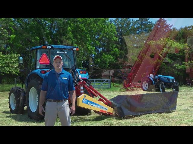 Heavy Farm Equipment. H6000 Mower Setup