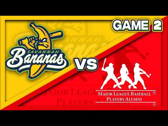 Savannah Bananas vs Major League Baseball Players Alumni Association (Game 2) | 4.29.23